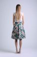 flower midi skirt